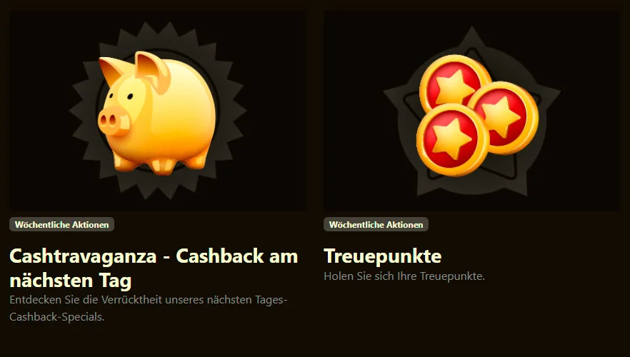 bonuses at 21 grand casino
