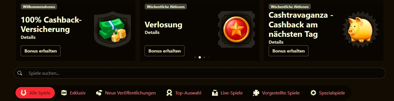 games category 21 grand casino